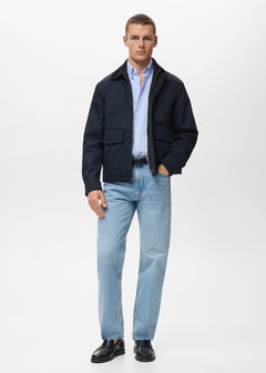 MANGO OXFORDF 17095156-50 MANGO MAN SHIRT SHORT SLEEVE