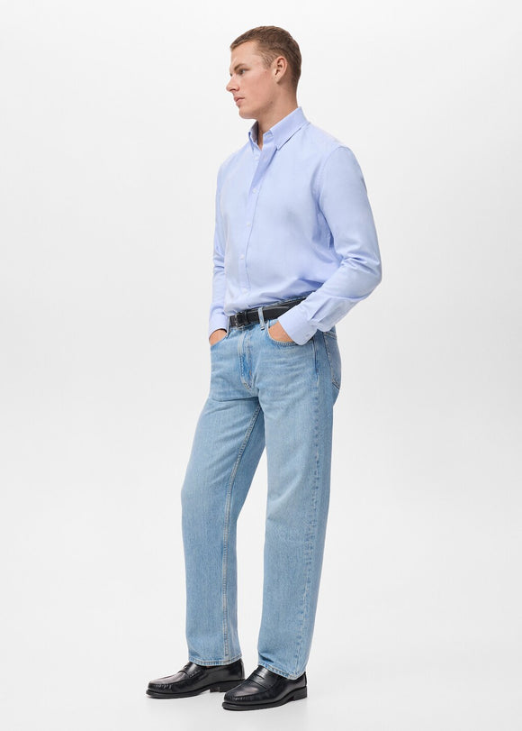 MANGO OXFORDF 17095156-50 MANGO MAN SHIRT SHORT SLEEVE