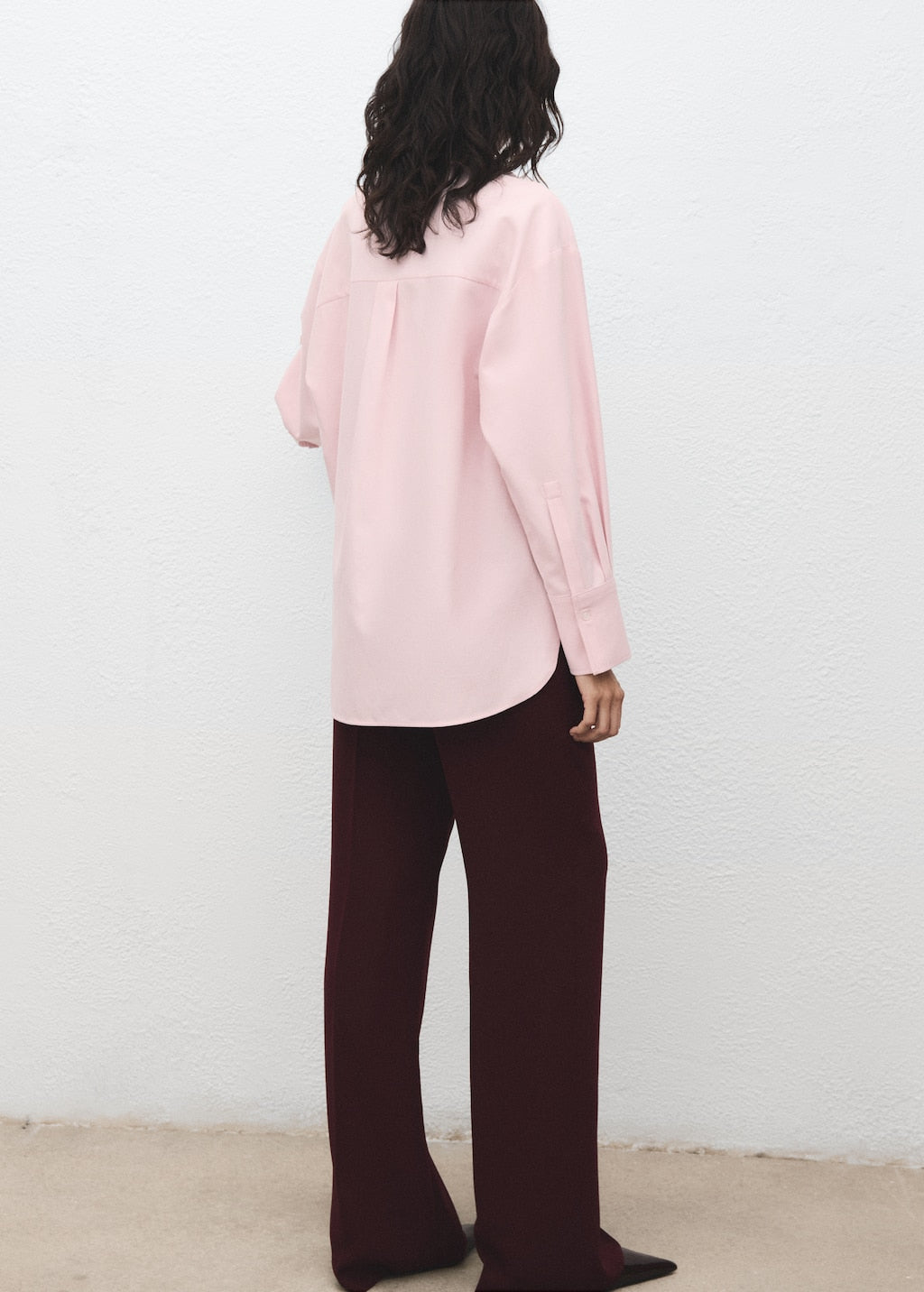 MANGO JUANY 17095799-81 MANGO WOMEN SHIRT LONG SLEEVE