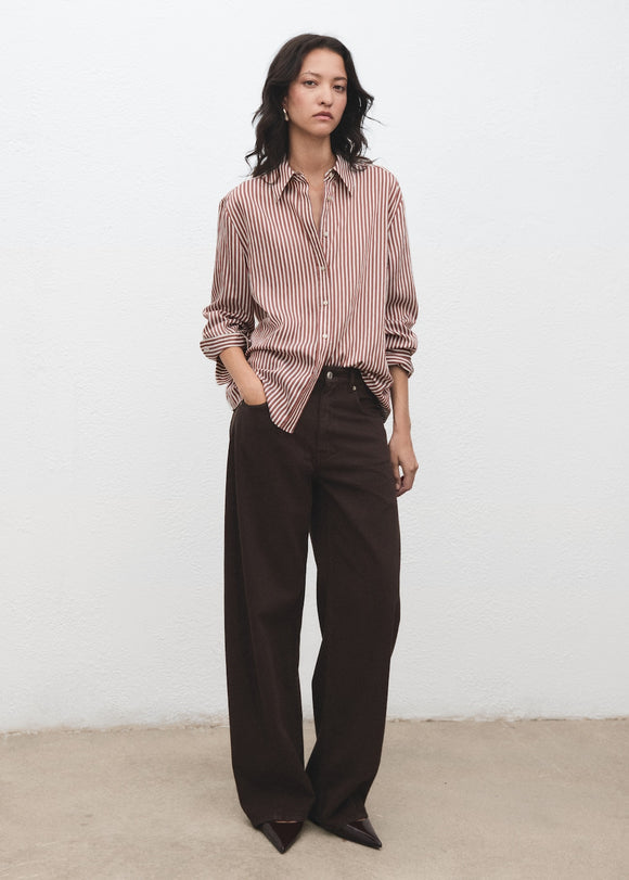 MANGO ZAHA 17095802-30 MANGO WOMEN SHIRT LONG SLEEVE