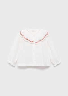 MANGO PLUMETI 17095984-02 MANGO KIDS NEW BORN BABY BLOUSE