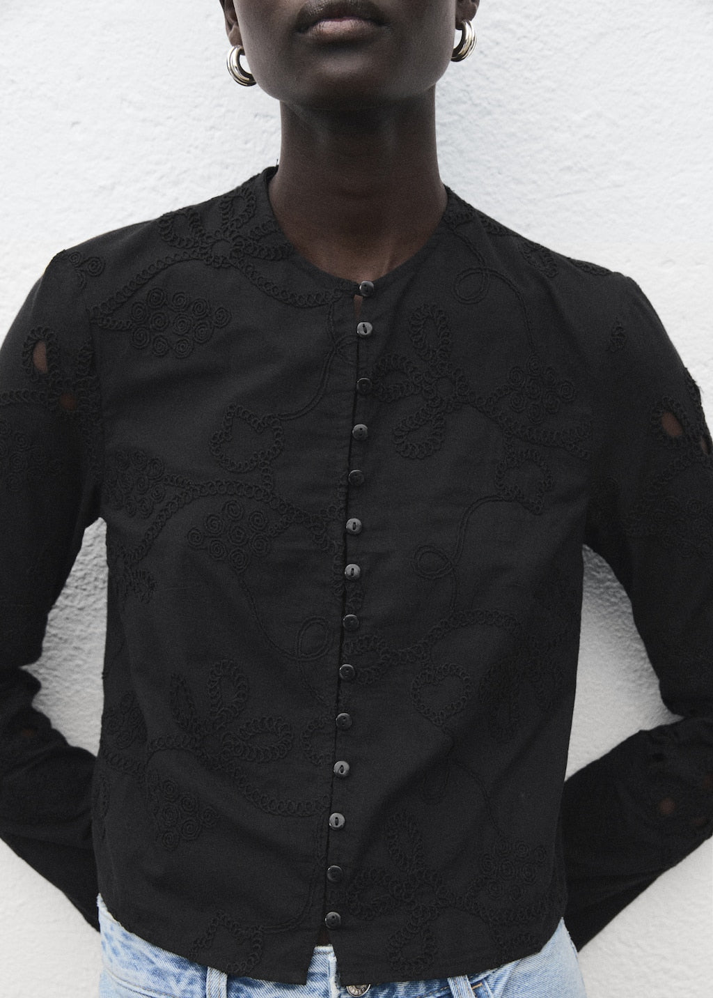 MANGO SOFIA-W 17096729-99 MANGO WOMEN BLOUSE