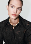 MANGO SHARON 17097807-99 MANGO WOMEN SHIRT LONG SLEEVE-4