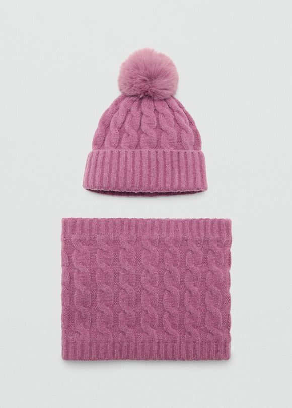 MANGO TRENZA 17097892-74 MANGO KIDS GIRL BEANIE