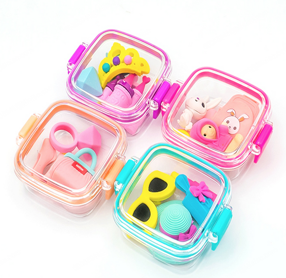 MINISO BOXED ERASER COLLECTION ROLE PLAY ERASER (4 ASSORTED MODELS) 2023159410108 STATIONERY