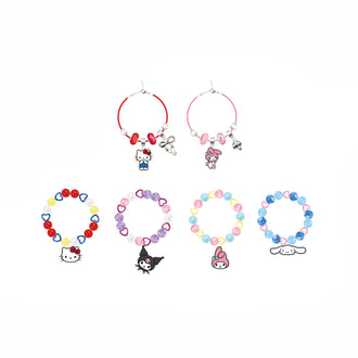 MINISO HELLO KITTY AND FRIENDS SURPRISE EGG BRACELET MAKING KIT 2027649910109