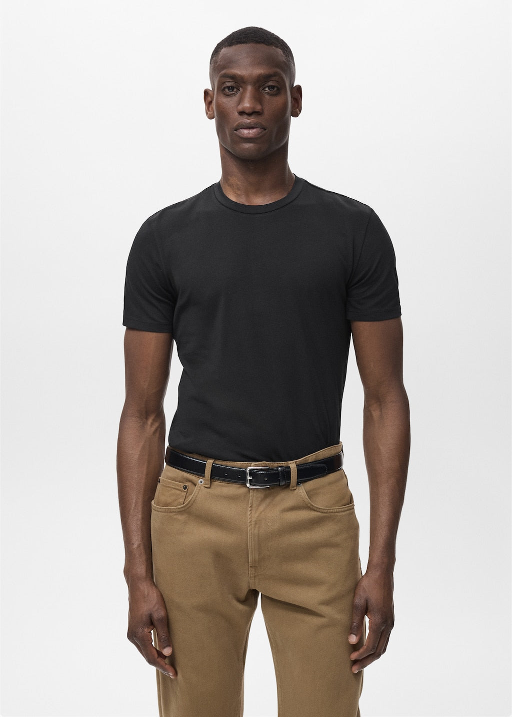 MANGO STRECH 17911506-99 MANGO MAN T-SHIRT SHORT SLEEVE