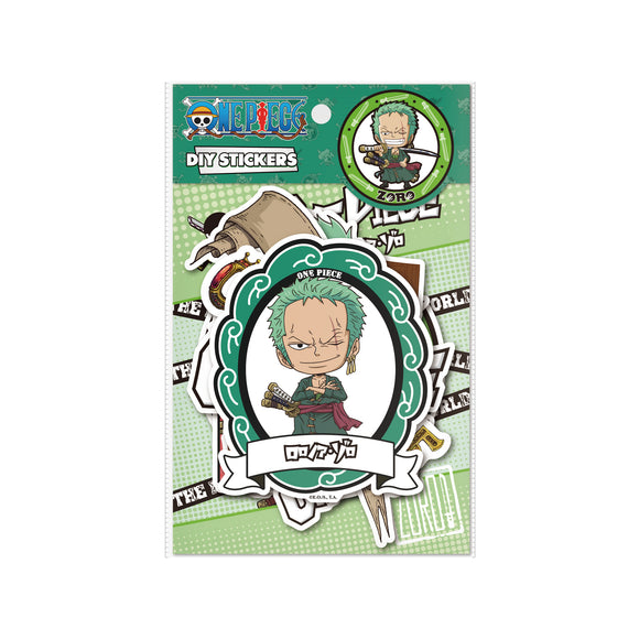 MINISO ONE PIECE CLASSIC COLLECTION DECORATION STICKER （ZORO） 2018024210105 PARTY DECORATIONS