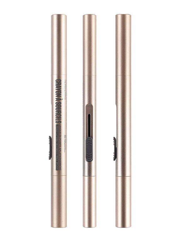 MINISO UNIQUE FLATTENED NIB EYEBROW PENCIL ( BROWN ) 2007813111105 EYEBROW PENCIL