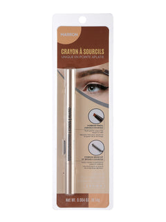 MINISO UNIQUE FLATTENED NIB EYEBROW PENCIL ( BROWN ) 2007813111105 EYEBROW PENCIL