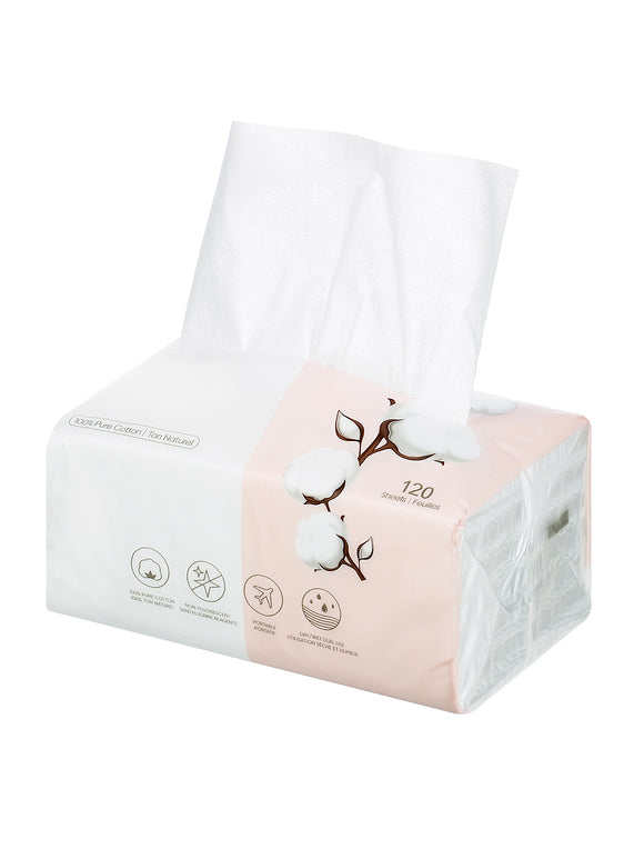 MINISO FACIAL CLEANSING TISSUE 120 SHEETS 2008005910100 FACIAL WIPES