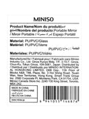 MINISO PORTABLE MIRROR 2008079810108 PORTABLE MIRROR-5