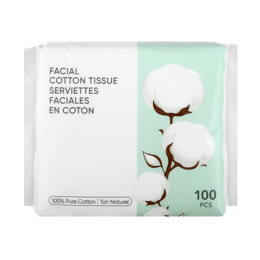 MINISO FACIAL COTTON TISSUE 2008080810104 SKIN CARE & CLEANSING PRODUCTS