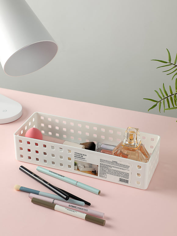 MINISO STACKABLE STORAGE BOX ( LONG ) ( MEDIUM ) 2008109010102 LIFE DEPARTMENT