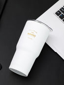 MINISO CLASSIC BLACK & WHITE SERIES-STEEL BOTTLE 580ML, WHITE 2009942811109 STEEL CUP-7