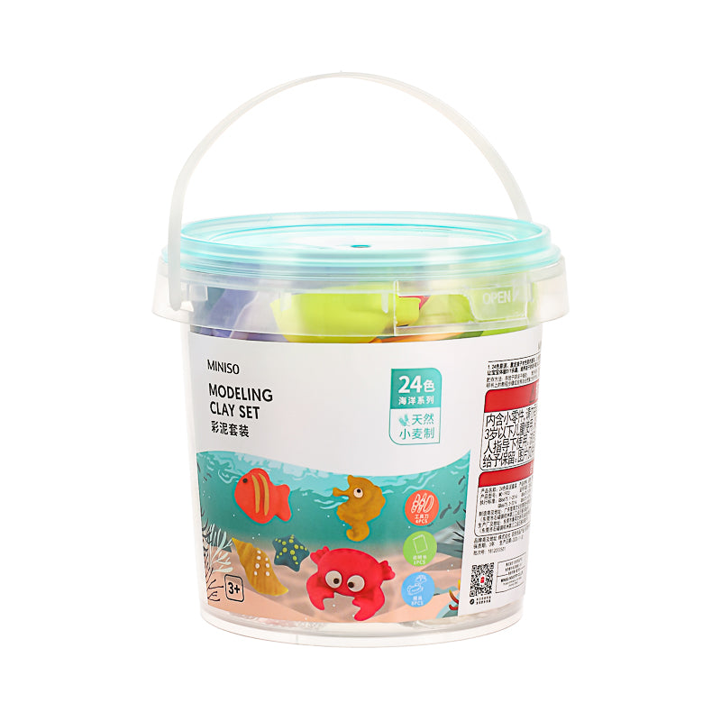 MINISO 24-COLOR COLORED CLAY SET 2010032710103 CLAY