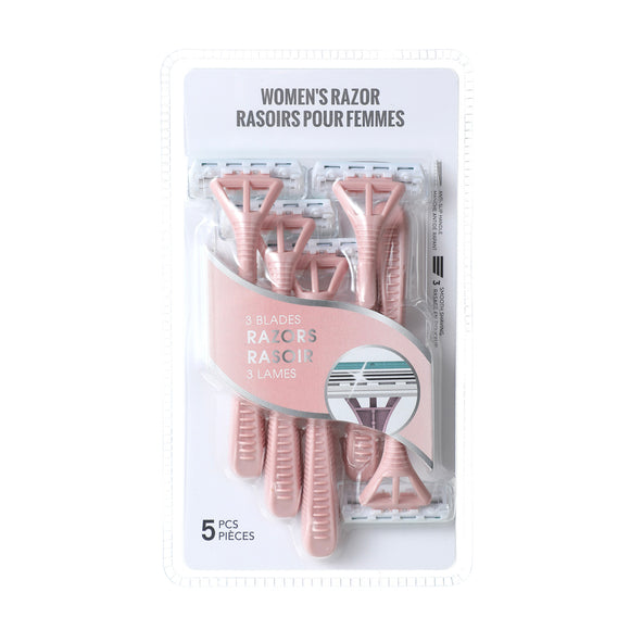Mini So Lady Razor MINISO SMOOTH 3-BLADE WOMEN'S RAZOR(5 PACK) 2010171710101 RAZOR | Sonee ...