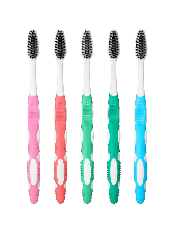 MINISO GUM CARE BINCHOTAN TOOTHBRUSHES ( 5 PCS ) 2010215610107 SKIN CARE & CLEANSING PRODUCTS