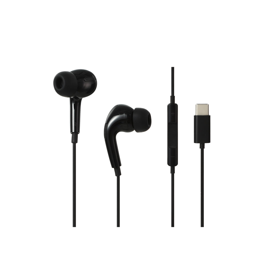 MINISO TYPE-C IN-EAR EARPHONES (BLACK) 2010307110102 EARPHONES