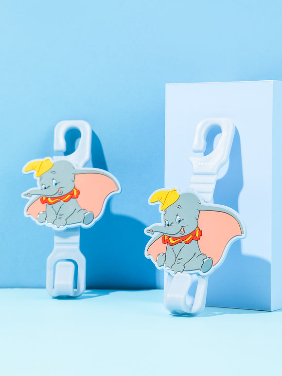 MINISO DISNEY ANIMALS COLLECTION CAR HOOK-2PCS (DUMBO) 2010390912102 HOOK