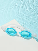 MINISO ADULT'S BASIC SWIMMING GOGGLES ( LIGHT BLUE ) 2010407314103 SWIMMING GOGGLES-4