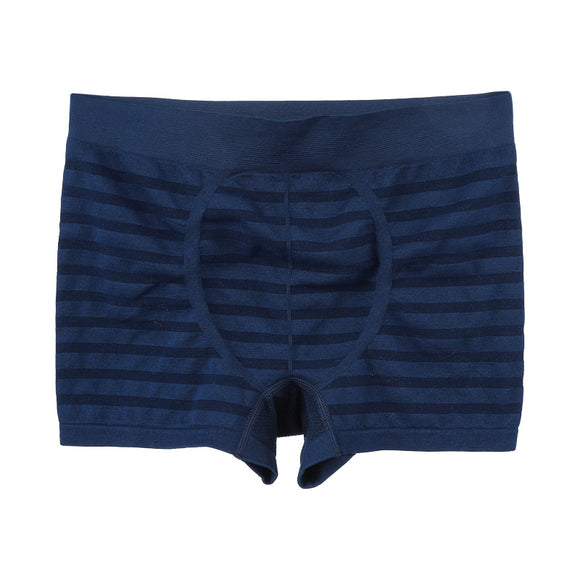 MINISO HIGH ELASTICITY STRIPED BOXERS FOR MEN (ASSORTED 3 PCS)(XL) 2010443711102 MEN'S BOXERS