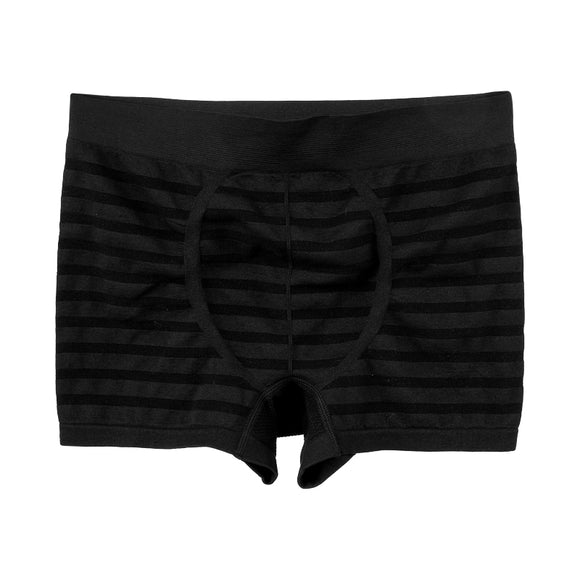 MINISO HIGH ELASTICITY STRIPED BOXERS FOR MEN (ASSORTED 3 PCS)(XL) 2010443711102 MEN'S BOXERS