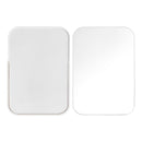 MINISO SQUARE DUAL-USE VANITY MIRROR (WHITE) 2010904411107 TABLE MIRROR-1
