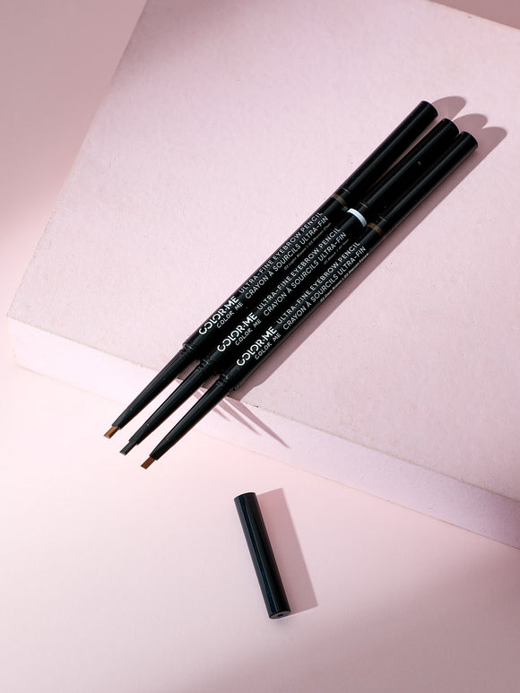 MINISO COLOR ME ULTRA-FINE EYEBROW PENCIL(02 DARK BROWN) 2011441810101 EYEBROW PENCIL