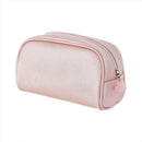 MINISO RECTANGULAR PEARLIZED PINK COSMETIC BAG WITH ROUND EDGE(PINK) 2011464610108 COSMETIC BAG-2