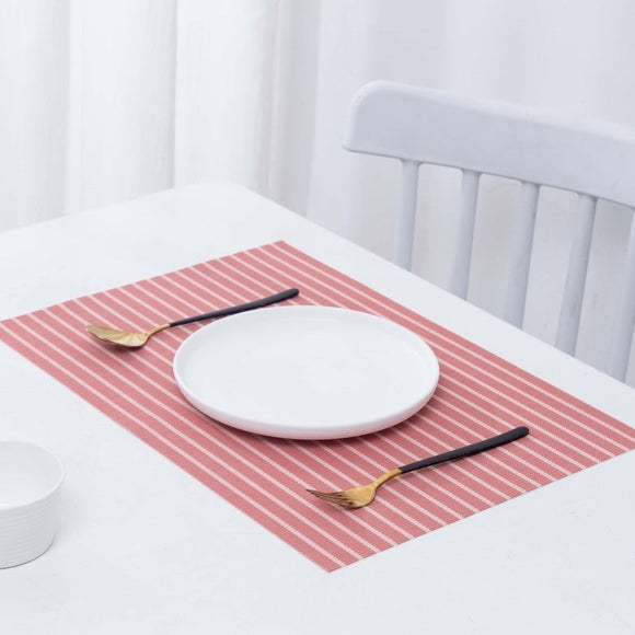 MINISO STRIPE PLACEMAT ( PINK/GREEN ) 2011535210107 PLACEMAT Sonee Sports