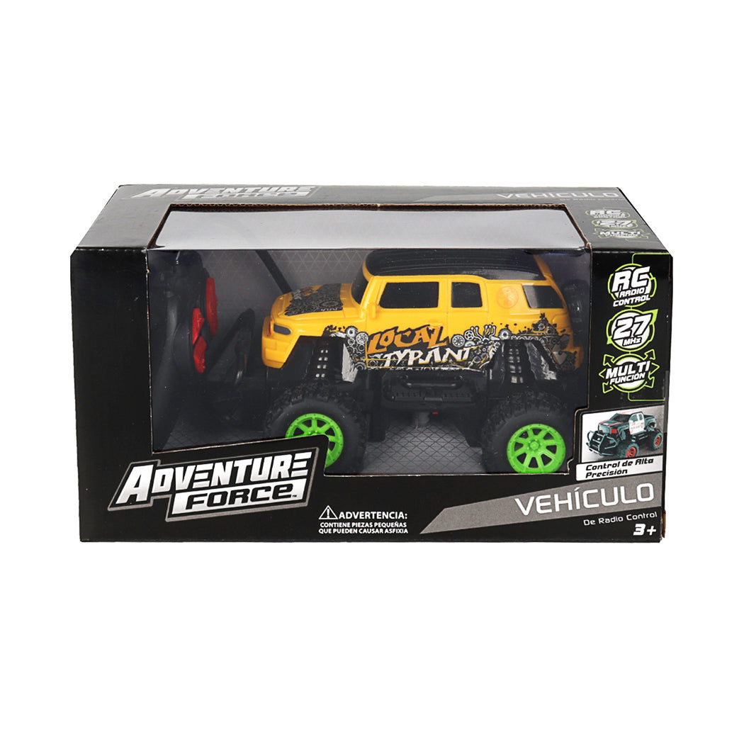 MINISO 27MHZ FOUR-DIRECTION OFF-ROAD VEHICLE (YELLOW) (BATTERY NOT INCLUDED) 2011857811105 TOY WITH SOUND AND LIGHT