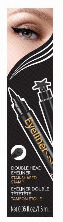 MINISO DOUBLE HEAD EYELINER(STAR-SHAPED STAMP) 2012654911104 EYELINER