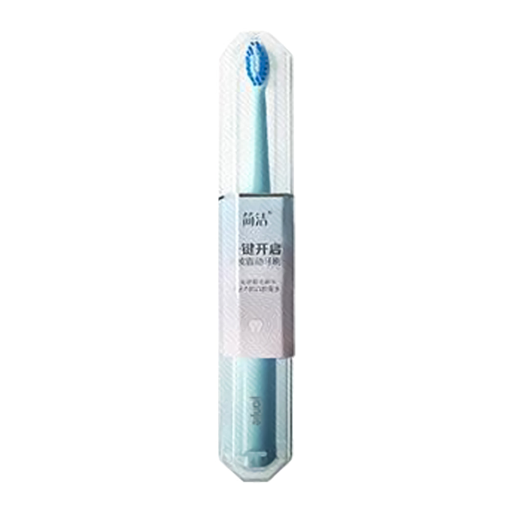 MINISO BATTERY POWERED ELECTRIC TOOTHBRUSH WITH 3 BRUSH HEADS ( BLUE ) 2012664710100 TOOTHBRUSH