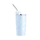 MINISO CINNAMOROLL STEEL TUMBLER WITH STRAW (580ML) 2012674110105 STEEL CUP-1