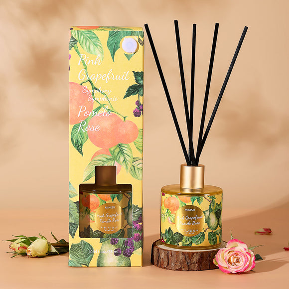 MINISO BOTANICAL GARDEN SERIES REED DIFFUSER (PINK GRAPEFRUIT SYMPHONY) 2012683110103 SCENT DIFFUSER