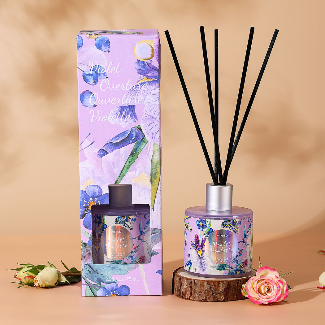 MINISO BOTANICAL GARDEN SERIES REED DIFFUSER (VIOLET OVERTURE) 2012683112107 SCENT DIFFUSER