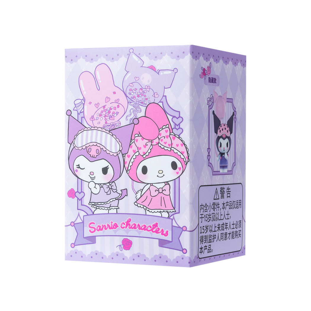MINISO SANRIO CHARACTERS PAJAMAS SWEETHEART BLIND BOX FIGURE MODEL 2012766610100 BLIND BOX