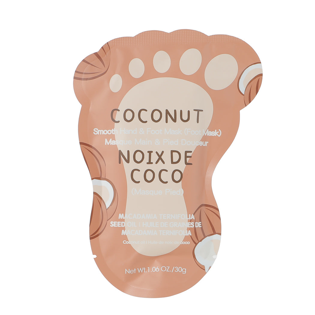 MINISO COCONUT SMOOTH HAND & FOOT MASK (FOOT MASK) 2012839311101 FOOT MASK