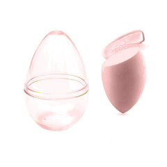 MINISO SLANTED MAKEUP SPONGE WITH TRANSPARENT TRAVEL CASE(SAKURA) 2013063312100 COSMETIC PUFF
