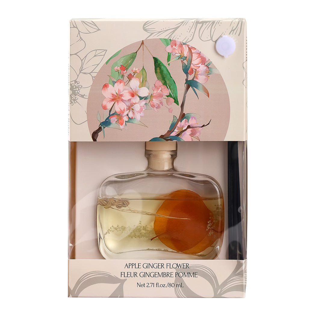 MINISO FLOWER IN WATER SERIES REED DIFFUSER (APPLE GINGER FLOWER) 2013166211102 SCENT DIFFUSER