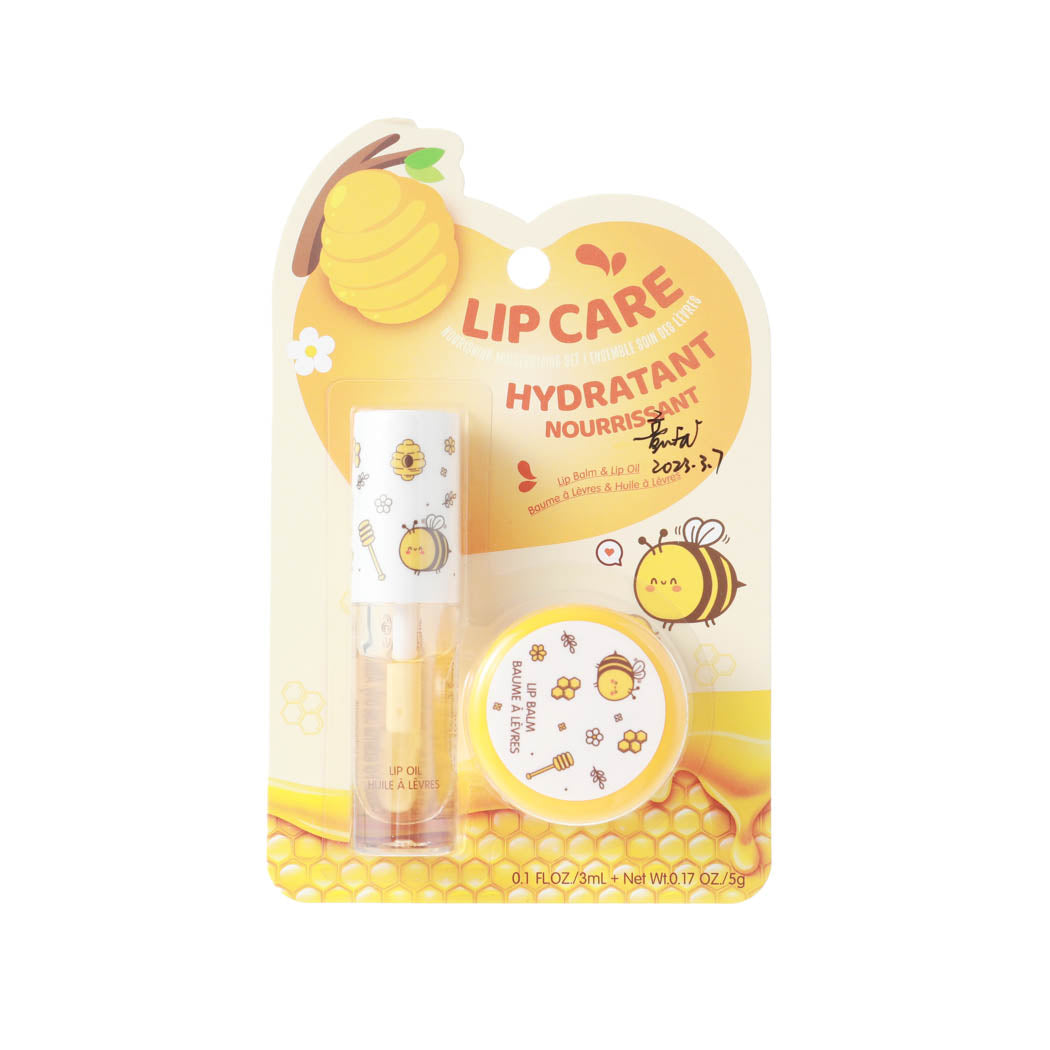 MINISO LIP CARE NOURISHING MOISTURIZING SET (LIP BALM & LIP OIL) 2013172910105 LIP BALM