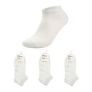MINISO BREATHABLE MESH WOMEN'S ANKLE SOCKS 3 PAIRS ( WHITE ) 2013173711107 WOMEN'S LOW-CUT SOCKS-1