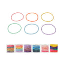 MINISO COLORFUL HAIR TIES WITH CONTAINER (40 PCS) 2013200610106 RUBBER BAND-1