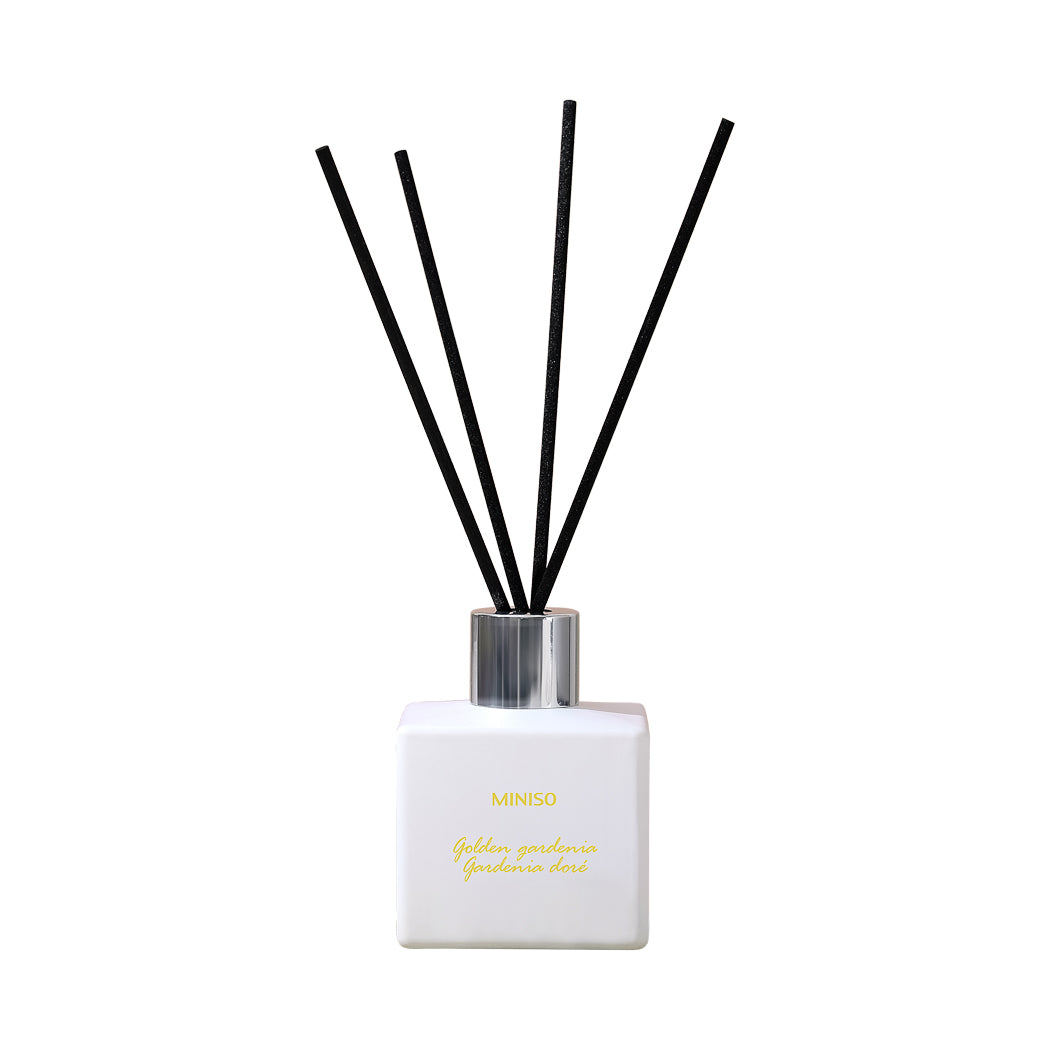 MINISO FLOWER LANGUAGE OF FOUR SEASONS SERIES REED DIFFUSER (GOLDEN GARDENIA) 2013236510104 SCENT DIFFUSER