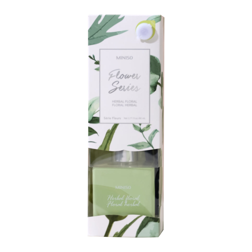 MINISO FLOWER LANGUAGE OF FOUR SEASONS SERIES REED DIFFUSER (HERBAL FLORAL) 2013236513105 SCENT DIFFUSER