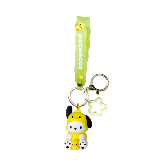 MINISO SANRIO CHARACTERS CUTE PET SERIES KEYCHAIN 2013303210104 FASHIONABLE ORNAMENTS