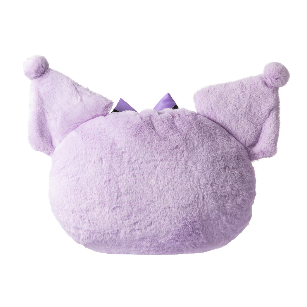 MINISO KUROMI SERIES PURPLE HEAD-SHAPE PILLOW (KUROMI) 2013325810108 BACK CUSHION