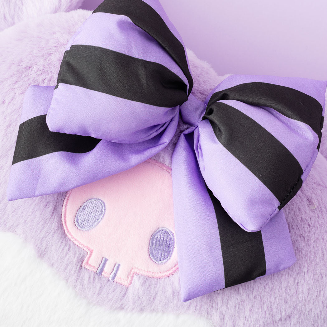 MINISO KUROMI SERIES PURPLE HEAD-SHAPE PILLOW (KUROMI) 2013325810108 BACK CUSHION