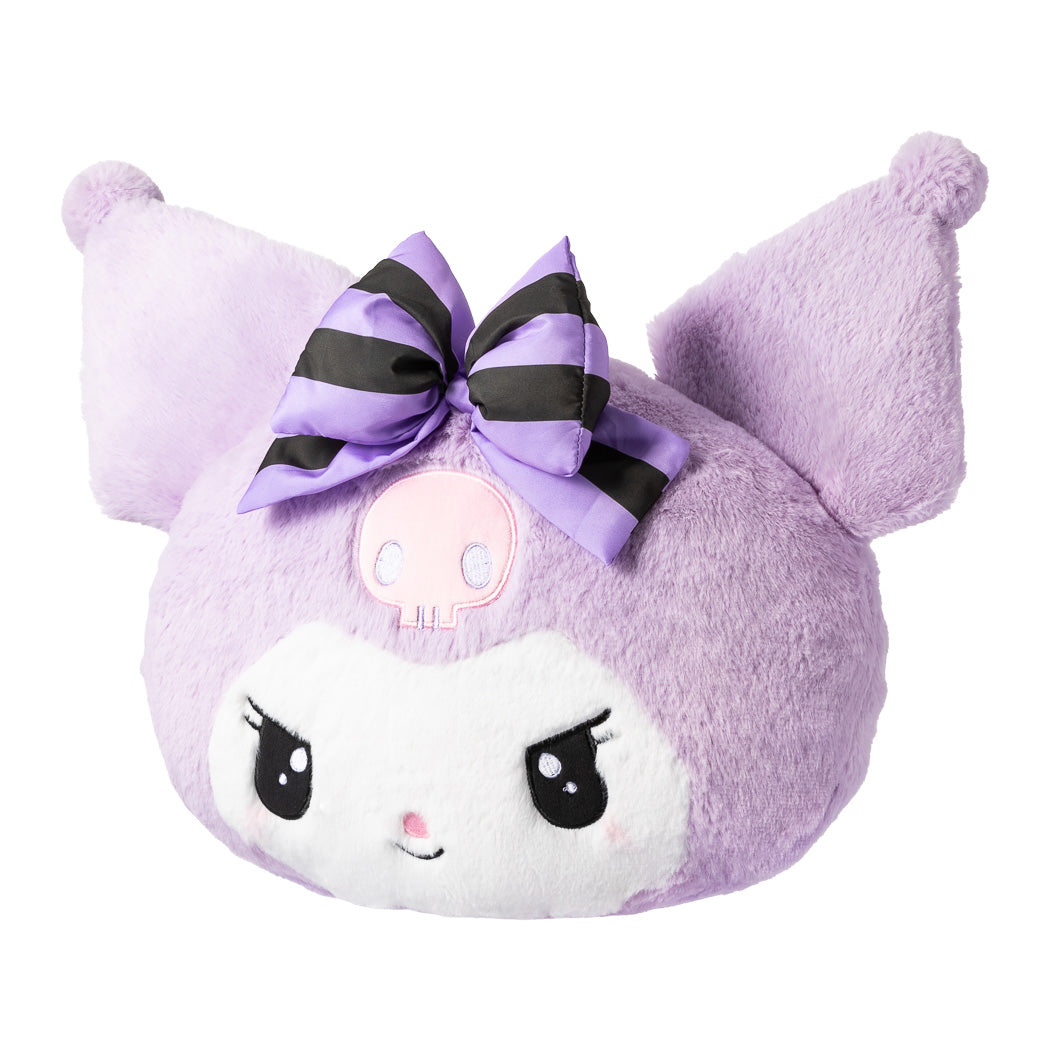 MINISO KUROMI SERIES PURPLE HEAD-SHAPE PILLOW (KUROMI) 2013325810108 BACK CUSHION